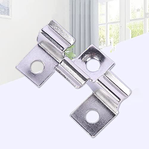 100 Stück Edelstahl Clips Terrassenclips Schrauben Befestigungs Clips WPC Dielen Befestigungsclips 8-10 mm Edelstahl Befestigungs Clips (9mm)