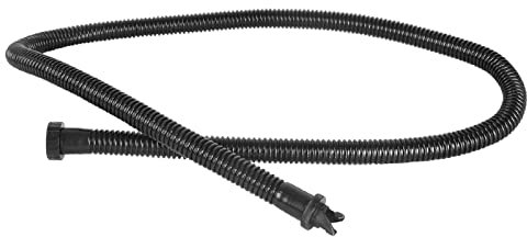 SM SunniMix Soft Inflation Tube, Air Pump Hose Components Paddle Board Inflation Pump Tube for Stand Up Paddle Board Boat Surfboard, Black, 145cm