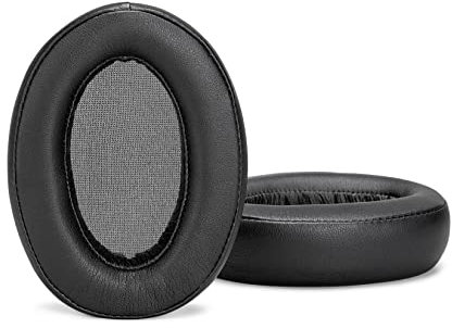 Premium Replacement WH-H910N Ear Pads Cushions compatible with Sony WH-910N H.ear on 3 wireless headphones (Black). Premium Protein Leather | High-Density Foam | Great Comfort