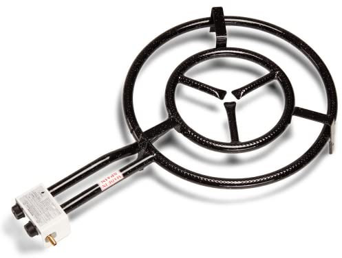 COMBOI - Brûleur 50 cm - Poêle à paella au gaz butane-propane, réchaud à gaz, avec recettes et instructions de montage et de conservation, produits fabriqués en Espagne. (50 cm)