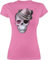 Shirt Damen - Kompatibel Oktoberfest - Totenkopf mit Filzhut - L - Rosa - trachtenshirts trachtenshirt bayrische Skull Funshirts für Frauen trachtentshirt Trachten t Shirts bayrisch bayernhut