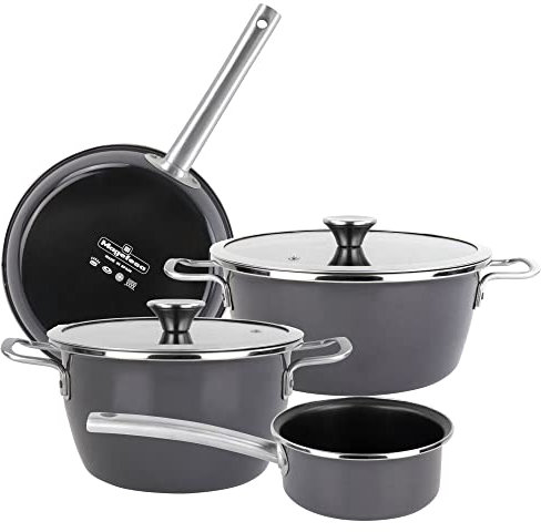 MAGEFESA Batería de cocina elite gris