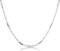 Made by Nami Minimalistische Halsketten Damen • Dezente Edelstahl Halskette mit starkem Karabiner-Verschluss • Choker-Kette Frauen & Mädchen • Filigrane Gliederkette • Geschenk für Sie (Pipes Silber)