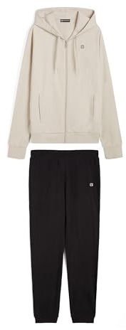 FREDDY - Tuta Donna Completa Sportiva in Cotone, Felpa con Cappuccio e Pantaloni Tuta, Regular Fit