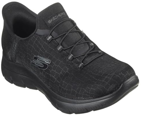Skechers Summits Classy Night Damen-Slip-In-Schuhe, Schwarz, 9