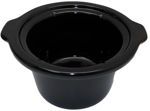 CHECK SIZE BEFORE BUYING, SMALL 1.5 QUART. Rival Crock Pot Replacement 1.5 Quart Ceramic Pot Dishwasher Safe Slow Cooker