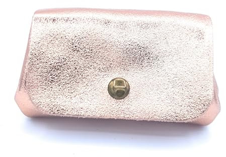 Porte-Monnaie Etania en Cuir irisé (Champagne)