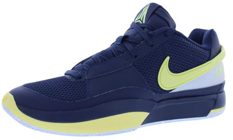 Nike Ja 1 Men's Basketball Shoes, Midnight Navy/Light Laser Orange/Football Grey, Size 12