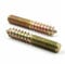 10pcs M6 M8 M10 Hanger Bolt Wood to Metal Dowels Double Ended Furniture Fixing Self Tapping Screws Wood Thread Stud(M6X35MM)