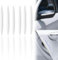 WHLXQ 6 Stück Auto Tür Kantenschutz Aufkleber für Audi A6L A6 A7 A8 Q7 Q8 E-Tron, Stoßstange Streifen Aufkleber Zierleiste für Anti Kollisions Kratzschutz, C/White