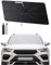 SHAOHAO Compatible con Seat Ateca 2017-2025 Parasol Coche Delantero Protector Solar Parasol Paraguas Coche Resiste a los Rayos UV Plegable Seat Ateca Accesorios