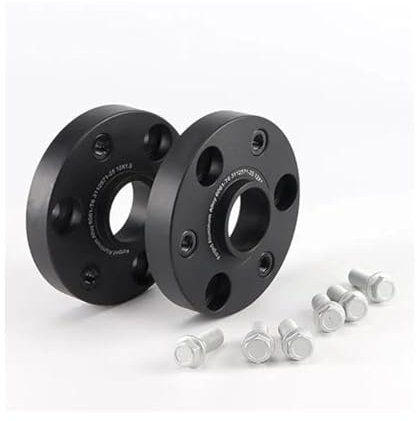Raddistanzscheiben Aus Aluminium Für Smart Für Cabrio Spurverbreiterungen Distanzscheiben 2 Stück 20 25 30mm Spurverbreiterungen PCD 3-112 CB 57.1 Radadapter Abstandsraddichtung(35mm)