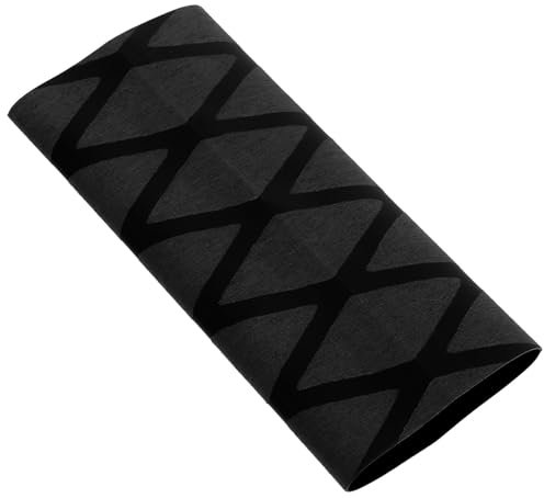 GALPADA Table Tennis Grip Sleeve Elastic Non-slip Sweat-absorbing Protective Bat Wrap for Racket Handles Black Heat-shrink Hand Grip Cover Suitable for Table Tennis Players