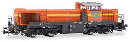 JOUEF HJ2472 Millet Rail, Vossloh DE 18 diesel locomotive, orange/grey livery, ep. VI Locomotive - Diesel