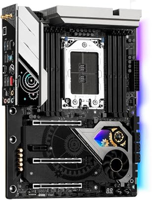 For la scheda madre TRX40 supporta processori Ryzen Threadripper di terza generazione 3990X 3970X 3900X CPU DDR4 NVME M.2 For ASRock, Replacement part