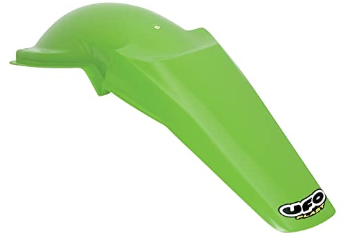 UFO PLAST Rear Mudguard Green / Green Suitable for Kawasaki KX 125 from 2003 to 2021 KX 250 from 2003 to 2021