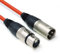 keepdrum MC-001XX Câble microphone XLR mâle / 1 x XLR femelle (MC-001XX 10 m XLR rouge)