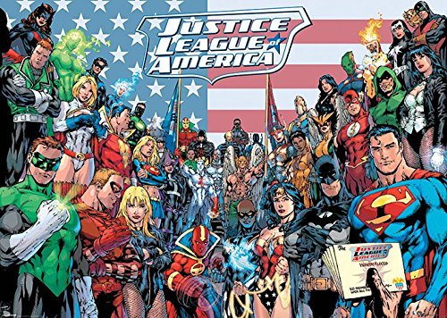 DC Comics Justice League America – 100 x 140 cm zeigt/Poster
