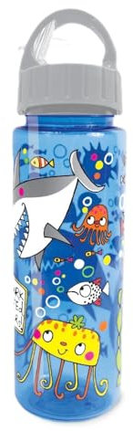 Rachel Ellen Designs BOT10 500ml Blu, Grigio Borraccia