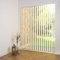 ourdeco® Komplett-Vertikalanlage/Breite: 150 cm/Höhe: 180 cm/Farbe: Cream/Lamellenbreite 127 mm/in der Höhe kürzbar/Decken- oder Wandmontage/lichtdurchlässig
