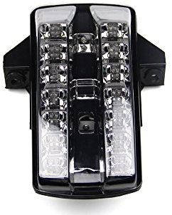 avdb-moto LED-Bremslicht mit integrierten Blinker kompatibel mit Suzuki SV 650 1000 2003 + (Getönt)