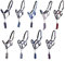 NETPROSHOP Halfter + Strick im Set weich unterlegt Gr. Shetty - Full Farbauswahl, Groesse:Full, Farbe:Castlerock