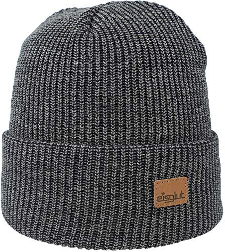 Eisglut Fargo Mütze, Marine/GRAU Mel, M/57-58cm