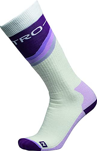NITRO Damen Socks WMNS Cloud 5 Snowboardsocken, White Purple, S
