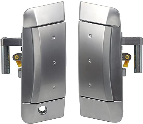 APPERFiT Paire de poignées de porte extérieures + porte-clés Z compatibles avec Nissan 350Z 2003 2004 2005 2006 2007 2008 2009 Argenté