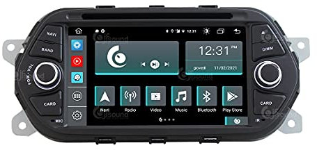 JF Sound - Autoradio Custom Fit per Fiat Tipo (2016>) - Android 8 Core - GPS - Bluetooth - WiFi - CarPlay/Android Auto - Full HD Touchscreen Display 7 - DAB+ - USB - Comandi Vocali