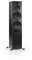 Nubert nuPro XS-8000 RC | Schwarzer Standlautsprecher | 1 Stück High End Lautsprecher | Bluetooth Lautsprecher aptX HD | Lautsprecher Verbindung kabellos High Res 192 kHz/24 bit | Aktivbox in 3,5 Wege