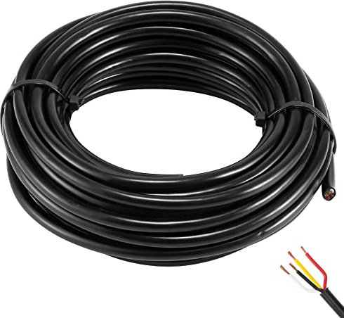 AGRISHOP FLRYY 10M Cavo Tondo per Auto 4 Fili x 0.75 mm², Cavo Rimorchio 4 Poli Cavo Elettrico,Prolunga 4poli Rimorchio,Estensione Cavo 4 Fili
