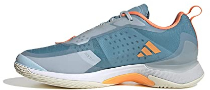 Adidas Tennis Shoe Avacourt, Preloved Blue/FTWR White/Screaming Orange, HQ8403, 39 1/3 EU