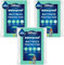Silentnight Waterproof Mattress Protector - Small Double Mattress Protector with Deep 30cm Fitted Skirt and Soft Touch Quiet Rustle Free Cover - Machine Washable and Hypoallergenic - 3 Pack