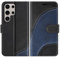 BoxTii Cover per Samsung Galaxy S24 Ultra, Custodia in PU Pelle Portafoglio, Magnetica Cover a Libro con Slot per Schede per Galaxy S24 Ultra, Nero