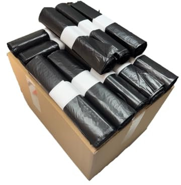 400 Bolsas de Basura SEDISAC PE 100% Reciclado UNE-EN15343 100L 85x105 20µm galga 80 Negras. (400 uds.) GTIN 8437027548420 Contribución al SCRAP, RD 1055/2022. ENV/2025/54349, con 0,015 €/Caja.