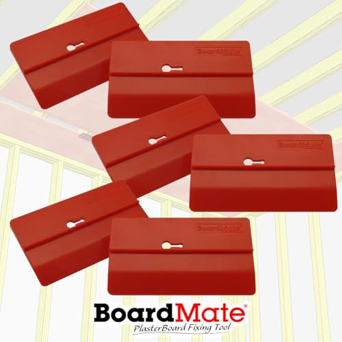 BoardMate - 2 herramientas de fijación de placas de yeso para paneles de yeso: soporta la tabla en su lugar mientras se fija. Herramienta de montaje para paneles de yeso (3 juegos - 6 BoardMates)