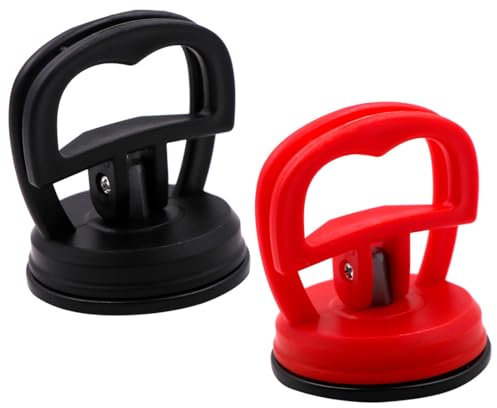AOEVUIR 2 pcs Carrozzeria Ventosa strattore Ammaccature Auto Attrezzi di Riparazione per Ammaccature Estrattori a Ventosa per Riparazione Auto Vetri Schermi Piastrelle