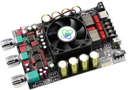 Weytoll 220W+220W BT 5.2 Wireless Audio Power Amplifier Portable Sound Amplifier Module Speaker Amp Board HighPower Subwoofer Amplifier