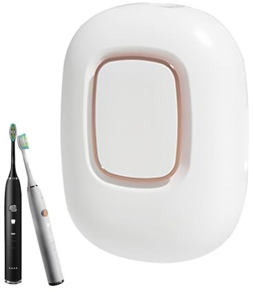 Uhngw UV-Desinfektions-Zahnbürstenetui, Zahnbürstenetui mit Halter - Intelligente -Zahnbürsten-Desinfektionsmittel zum Trocknen | Wandmontiertes Zahnbürstenetui und Reisehüllen
