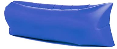 Aufblasbares Sofa, Wasserdichtes Luftsofa, Sofa Aufblasbar Reißfestem Gewebe von bis zu 200kg, Tragbares Wasserdichtes Aufblasbare, Air Lounger für Camping, Park, Strand, Hinterhof(marineblau)