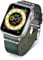 BINLUN Leather Strap Compatible with Apple Watch 38mm 40mm 41mm 42mm 44mm 45mm 46mm 49mm Handmade Retro Band Compatible with iWatch Series 10 9 8 7 6 5 4 3 2 1 SE SE2 Ultra Ultra2, 22mm, Green