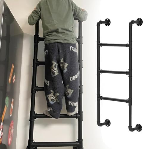 Scala retrattile da parete per soppalco, villa, letto a castello, 9,3 m, seminterrato, ingresso, casa, esterno, lavoro, finestra (110 cm)