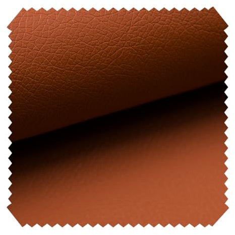 novely® Soltau | weiches Kunstleder PU Premium Qualität Polsterstoff mehr als 100.000 Touren Echtleder-Optik Möbelstoff | Meteware | 1lfm Farbe: 93 Ziegelrot