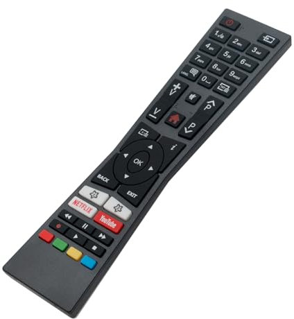 RM-C3331 Ersetzt Fernbedienung -VINABTY-fit für JVC Smart 4K LED TV RMC3331 Fernbedienung RM-C3331 RCA243100 LT-49C898 LT-43C898 LT-24VH52L LT-32C690 LT-55VU73M LT-40VF52M