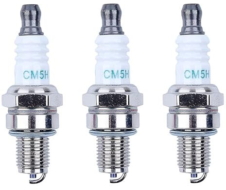 ADEFOL 3 Pièces Bougies d'allumage CM5H pour Honda GX25 GX35, pour Shindaiwa 3699-91867 Red Max 369991867,506615101,54426090 Souffleurs Débroussailleuses Coupe-Bordures Tronçonneuses