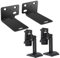 JAOGAUS Wall Mounts for Bose, 2 Pack Speaker Wall Mounts for Bose UB-20, UB-20 II, WB-50 II, Lifestyle Series and Soundbar Wall Mount for Bose Sound Bar 300/500/600/850/900/950/Soundtouch 300, Black