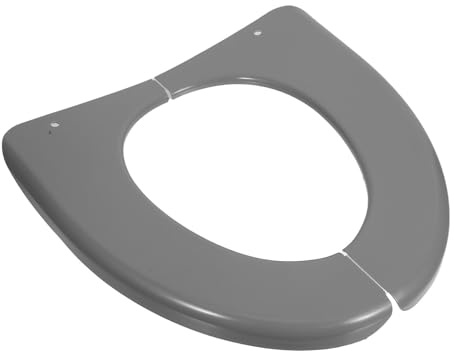 jojofuny Portable Toilet Seat Cover Soft Padded Cushion with Foldable Design and Universal Fit for Adults, for Camping and Public Restrooms Use