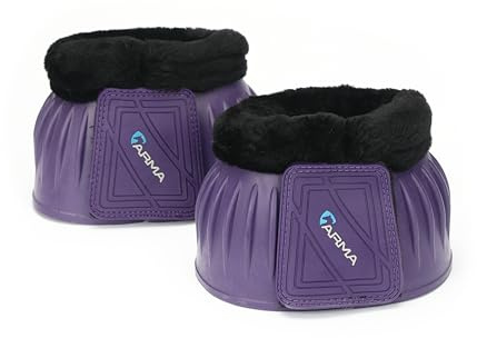 Shires Springglocken, violett, Cob