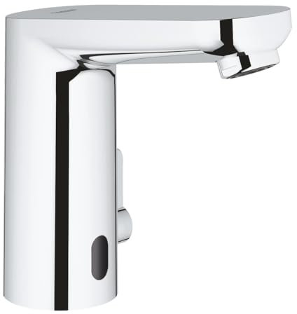 GROHE Eurosmart CE - Infrarot-Elektronik für Waschtisch (mit Mischung & variabel einstellbarem Temperaturbegrenzer, 7 Programme), chrom, 36324001